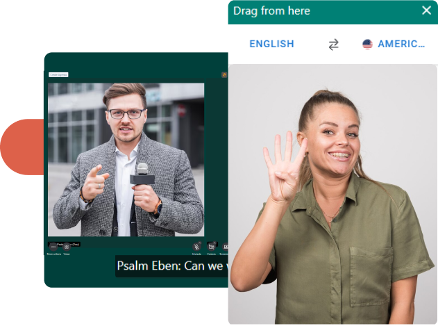 Sign Language Interpreter Integration